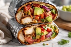 Chicken Avocado Burrito Recipe