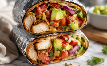 Chicken Avocado Burrito Recipe