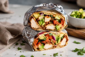 Chicken Avocado Burrito Recipe
