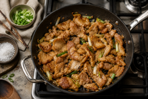 Chicken & Onion Stir-Fry