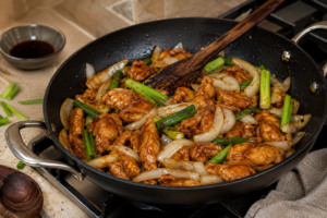 Chicken & Onion Stir-Fry