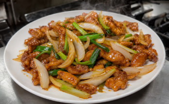 Chicken & Onion Stir-Fry