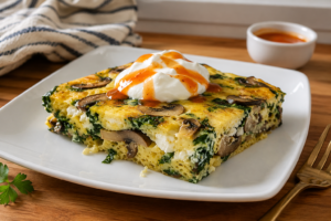 Cottage Cheese Egg Bake