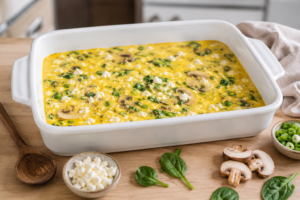 Cottage Cheese Egg Bake
