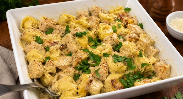 Creamy Cajun Chicken Tortellini Recipe