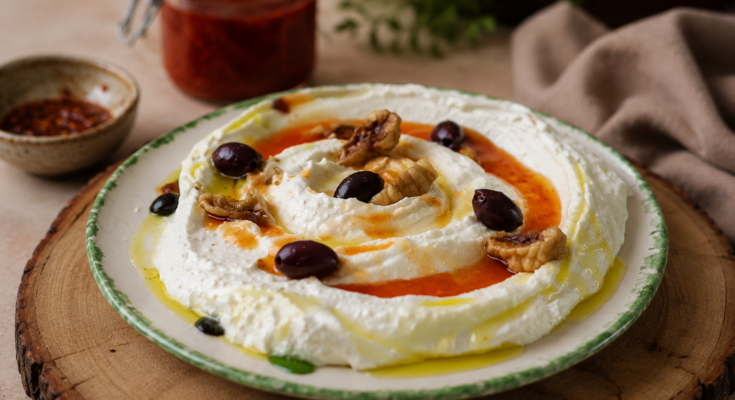 Creamy Whipped Feta Dip with Hot Honey Recipe (