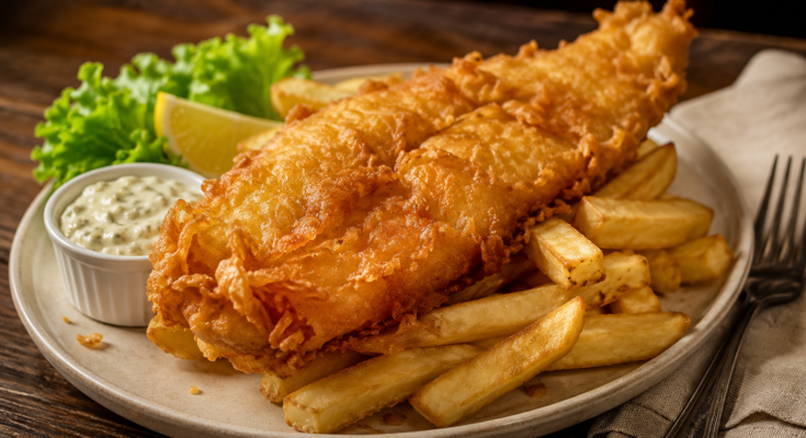 Crispy Batter-Dipped Fish Recipe
