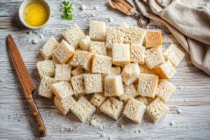 Crispy Honey Butter Cinnamon French Toast Bites