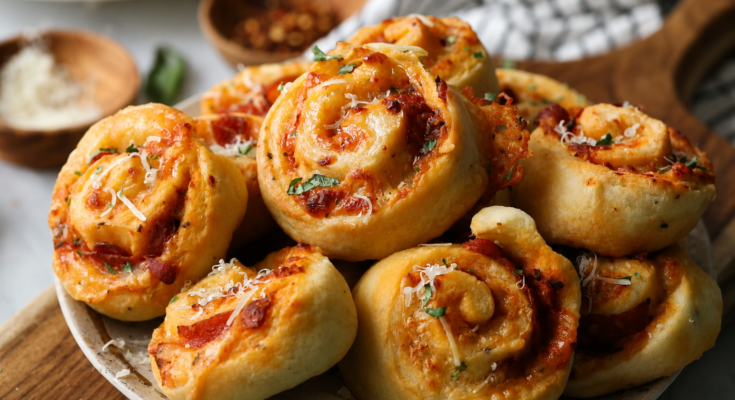 Easy Homemade Pizza Rolls Recipe (