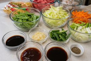 Easy Steak & Shrimp Noodles Recipe