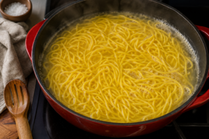 Easy Steak & Shrimp Noodles Recipe