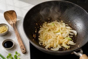 Easy Steak & Shrimp Noodles Recipe
