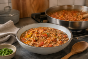 Easy Stuffed Pepper Soup Recipe