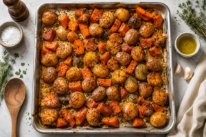 Garlic Herb Roasted Vegetables Recipe 
