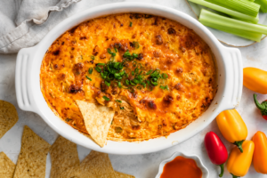 Healthy Buffalo Chicken Dip Recipe