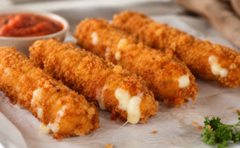 Homemade Crispy Mozzarella Sticks and Risotto Balls Recipes