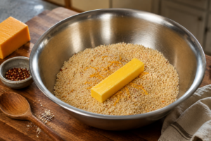 Homemade Crispy Mozzarella Sticks and Risotto Balls Recipes