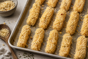 Homemade Crispy Mozzarella Sticks and Risotto Balls Recipes