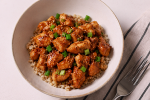 Honey Garlic Chicken Bites 