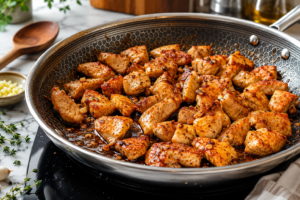 Honey Garlic Chicken Bites 