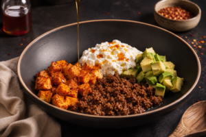 Korean-Inspired Ground Beef Bowl Recipe