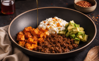 Korean-Inspired Ground Beef Bowl Recipe