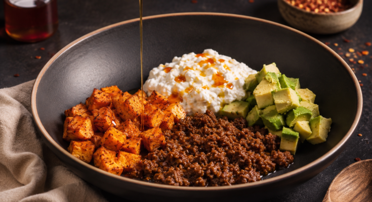 Korean-Inspired Ground Beef Bowl Recipe