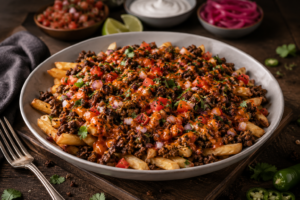 Loaded Bacon & Cheese Fries Recipe