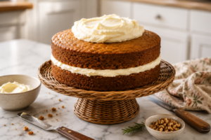 Moist Carrot Cake Recipe