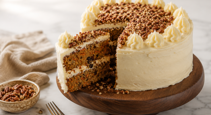 Moist Carrot Cake Recipe