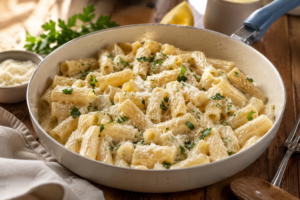 One-Pot Chicken Parmesan Mac & Cheese Recipe