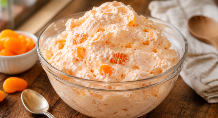 Orange Creamsicle Fluff Salad Recipe
