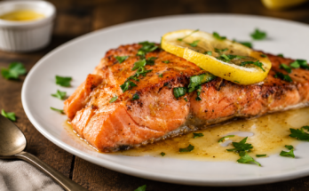 Pan-Seared Salmon with Lemon Brown Butter