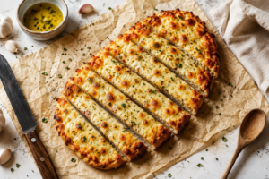 Recipe for Herbed Cheesy Garlic Bread