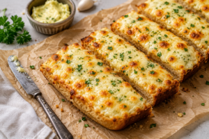 Recipe for Herbed Cheesy Garlic Bread