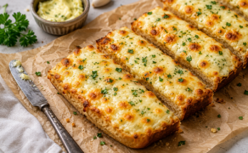 Recipe for Herbed Cheesy Garlic Bread
