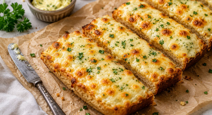 Recipe for Herbed Cheesy Garlic Bread