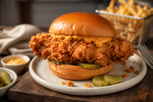 Recipe for Homemade Chick-fil-A Style Chicken Sandwic
