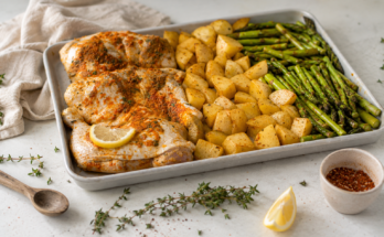 Recipe for Lemon Herb Chicken and Potatoes