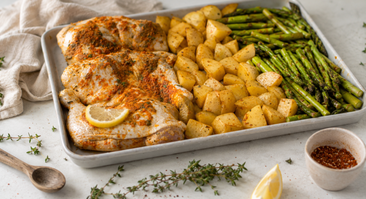 Recipe for Lemon Herb Chicken and Potatoes