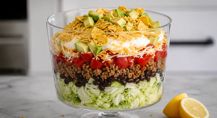 Seven Layer Taco Bowl Recipe