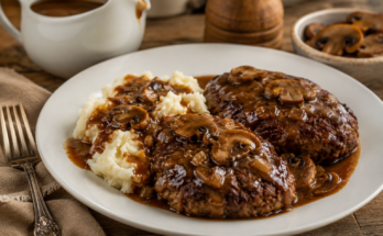 Southern-Style Hamburger Steak with Onion Gravy