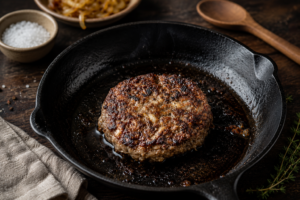 Southern-Style Hamburger Steak with Onion Gravy
