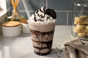 Thick Oreo Cookies & Cream Milkshake Recipe